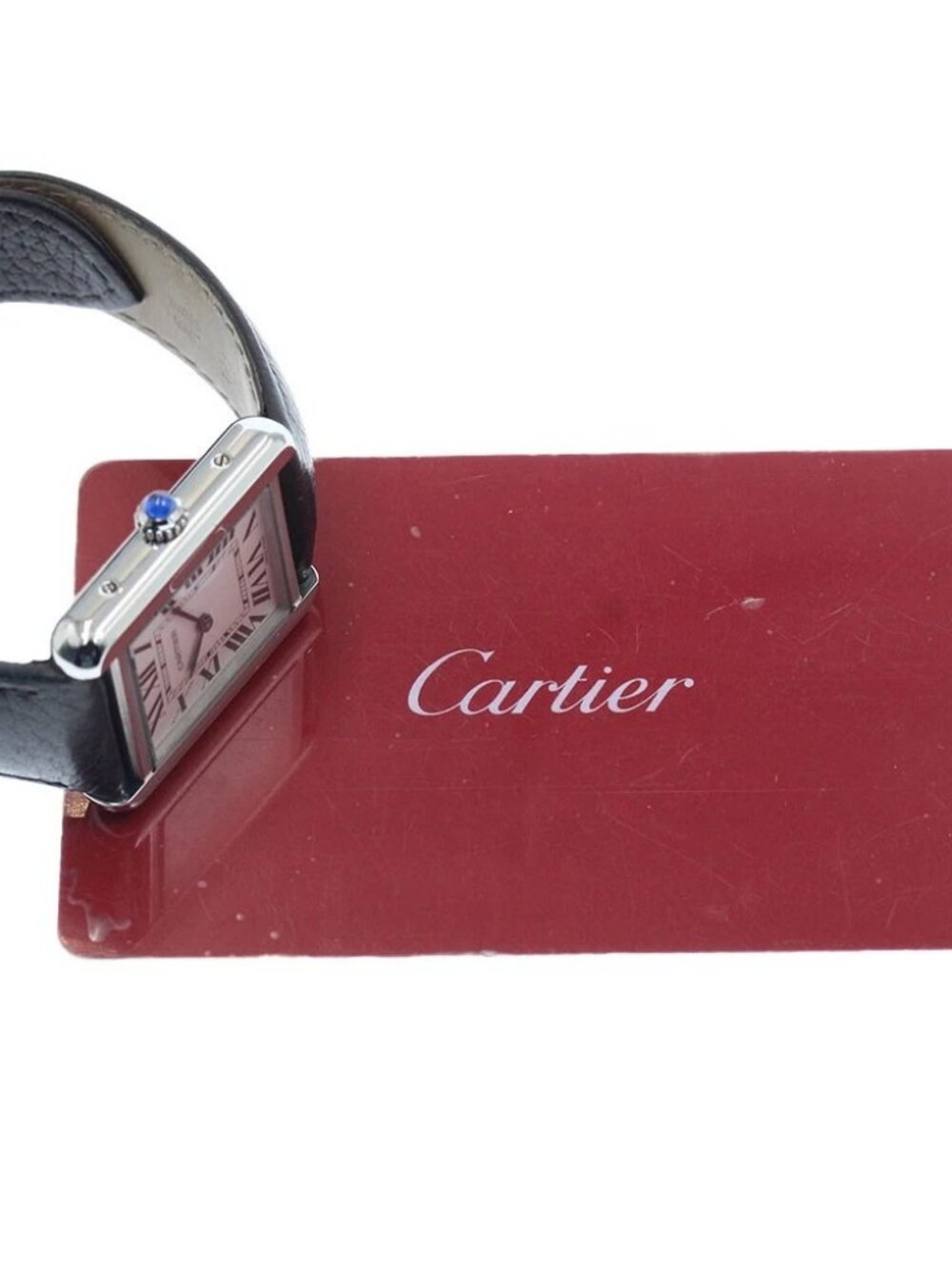 CARTIER Tank solo SM WSTA0030 Silver Dial Quartz Ladies Watch_955717 - Picture 2 of 7